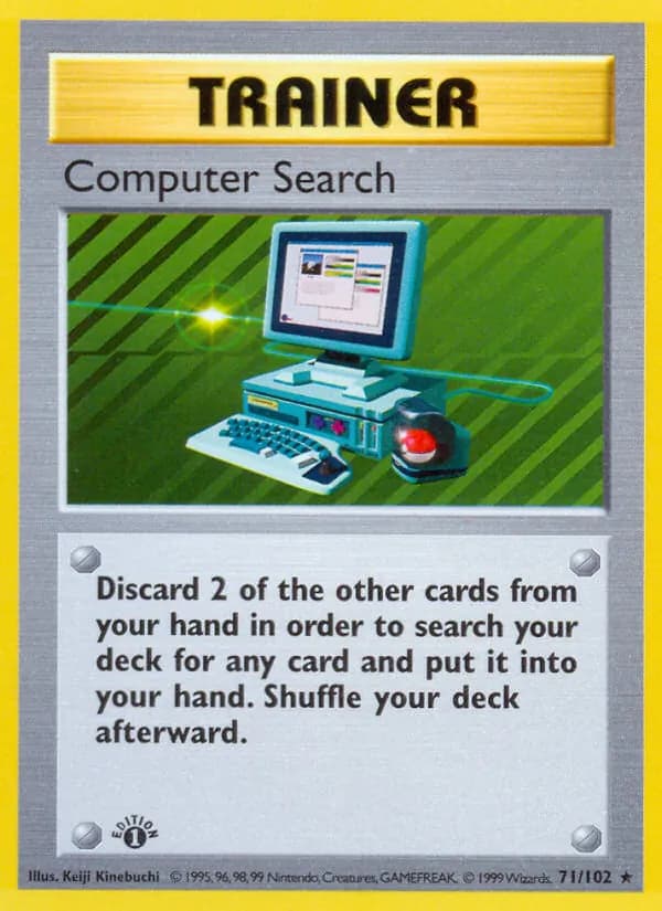 Computer Search 71/102, Base Set
