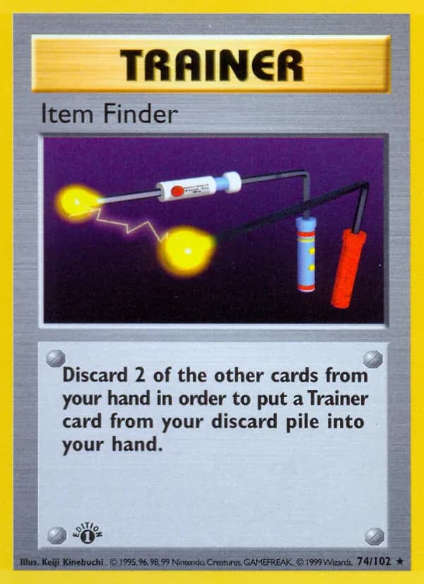 Item Finder 74/102, Base Set