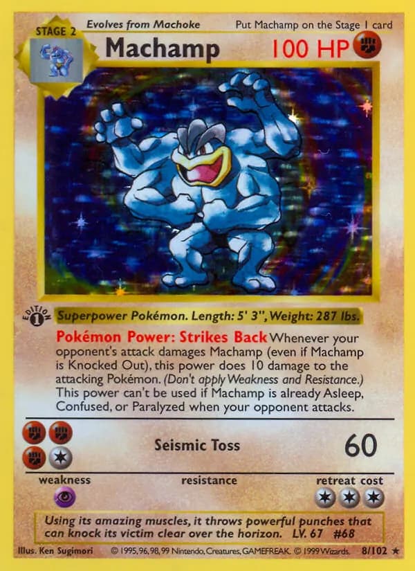 Machamp 8/102, Base Set