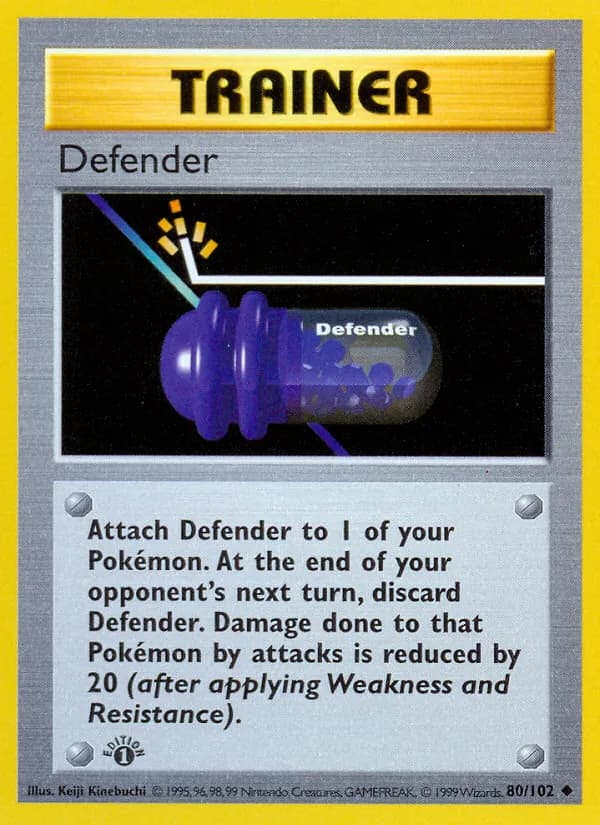 Defender 80/102, Base Set