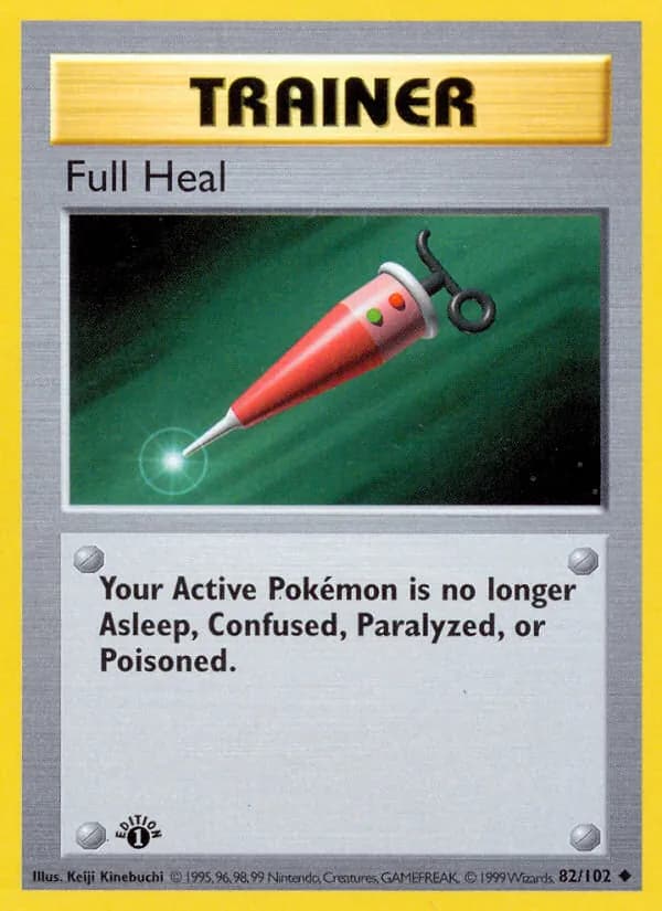 Full Heal 82/102, Base Set