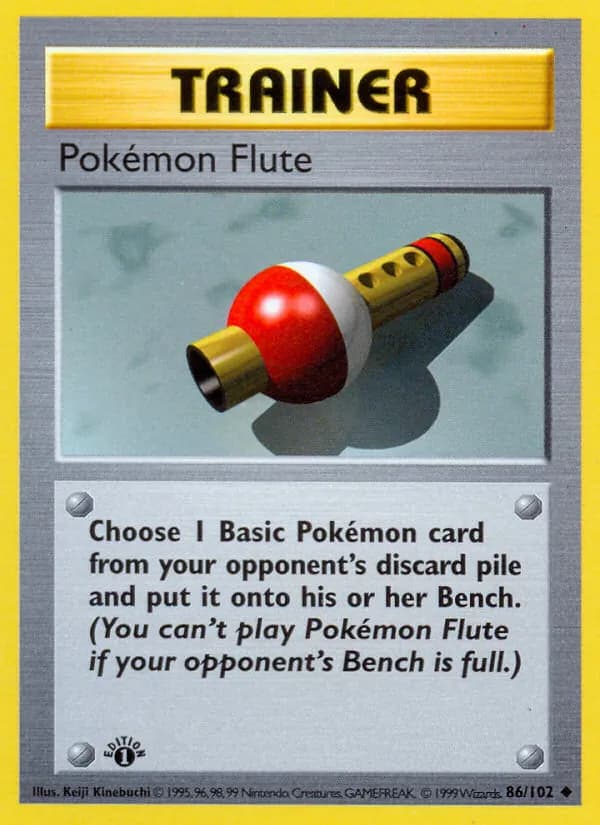 Pokémon Flute 86/102, Base Set