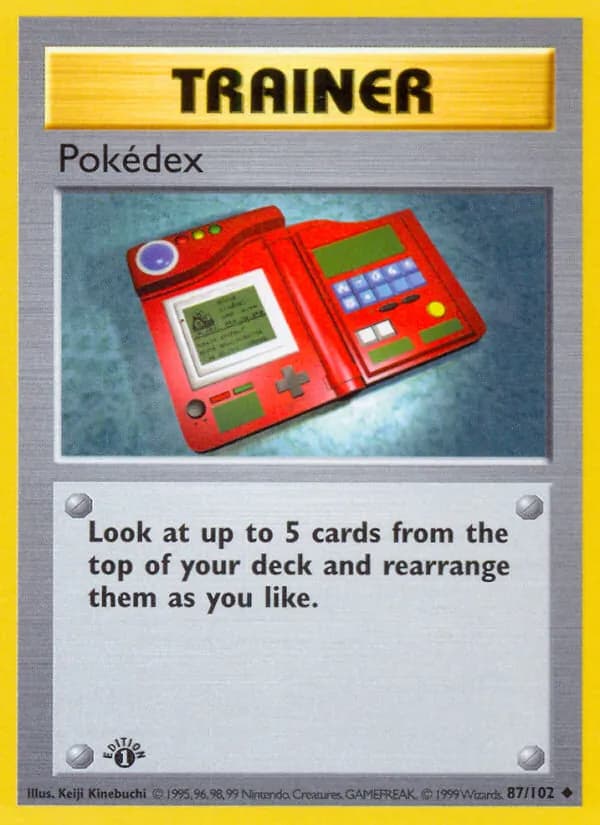 Pokédex 87/102, Base Set