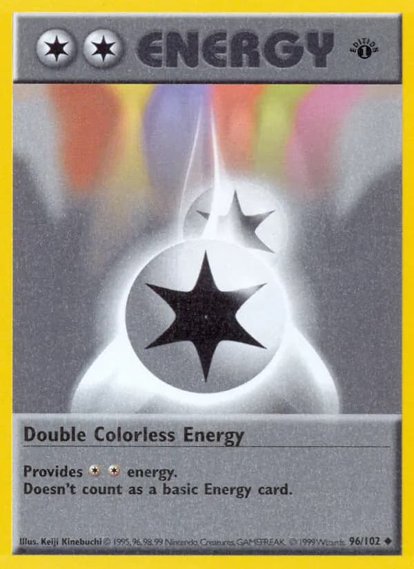 Double Colorless Energy 96/102, Base Set