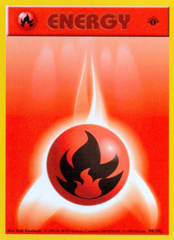 Fire Energy 98/102, Base Set