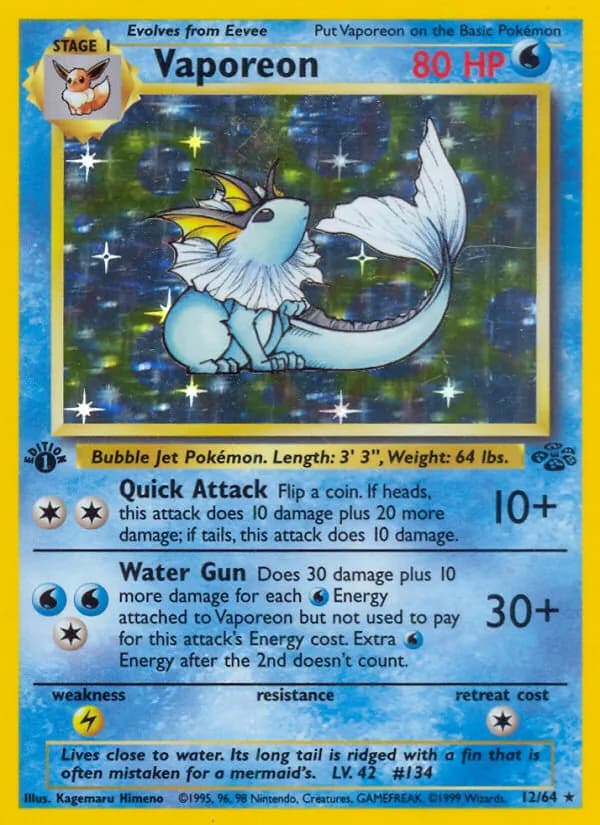 Vaporeon 12/64, Jungle