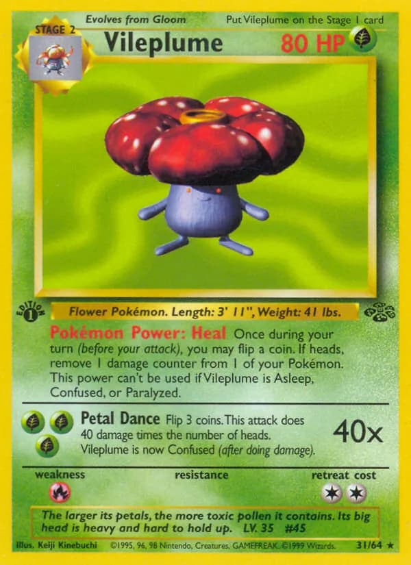 Vileplume 31/64, Jungle
