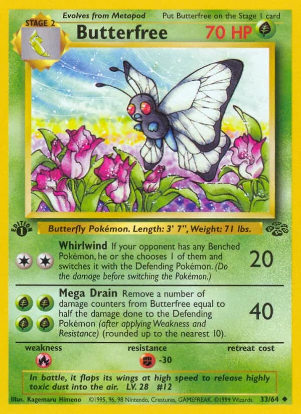 Butterfree 33/64, Jungle