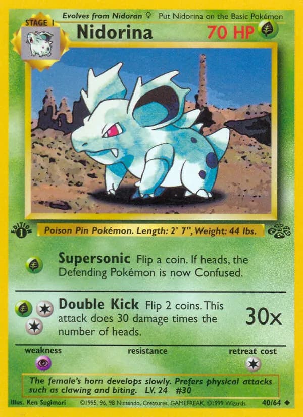 Nidorina 40/64, Jungle