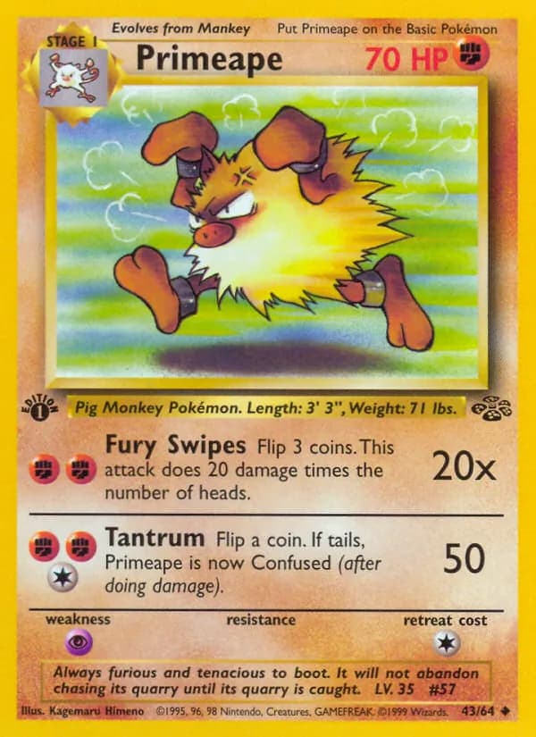 Primeape 43/64, Jungle