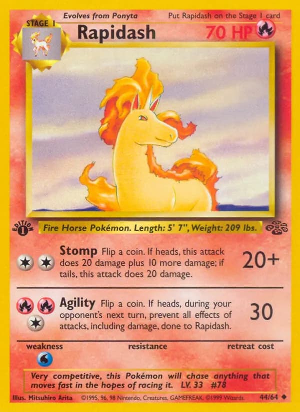 Rapidash 44/64, Jungle