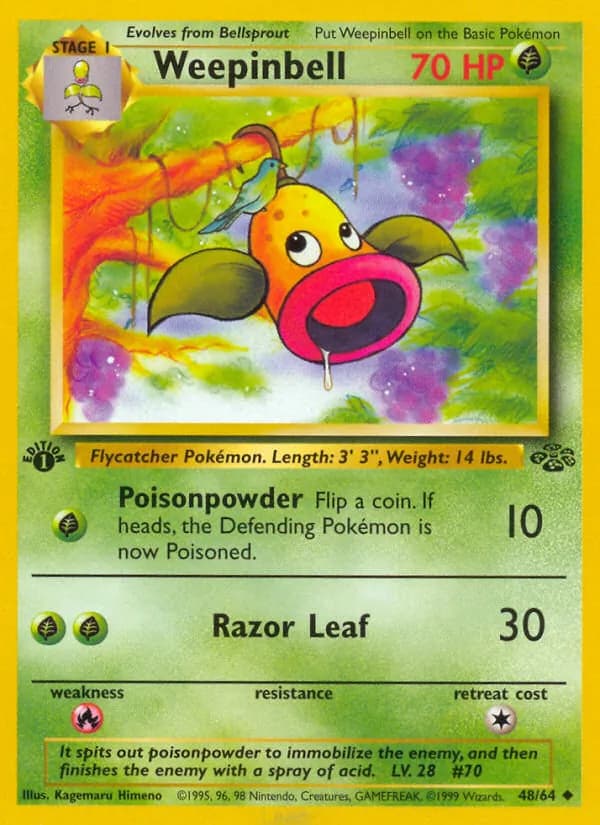 Weepinbell 48/64, Jungle