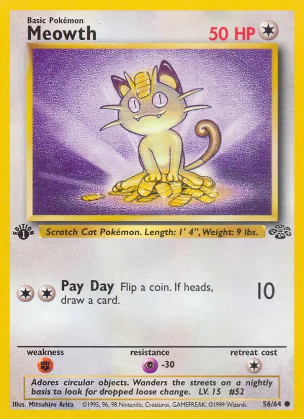 Meowth 56/64, Jungle