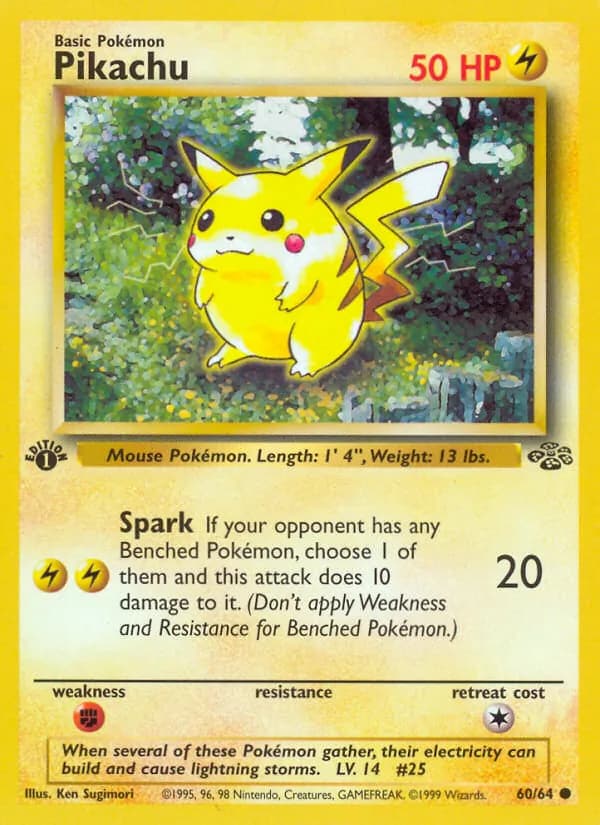 Pikachu 60/64, Jungle