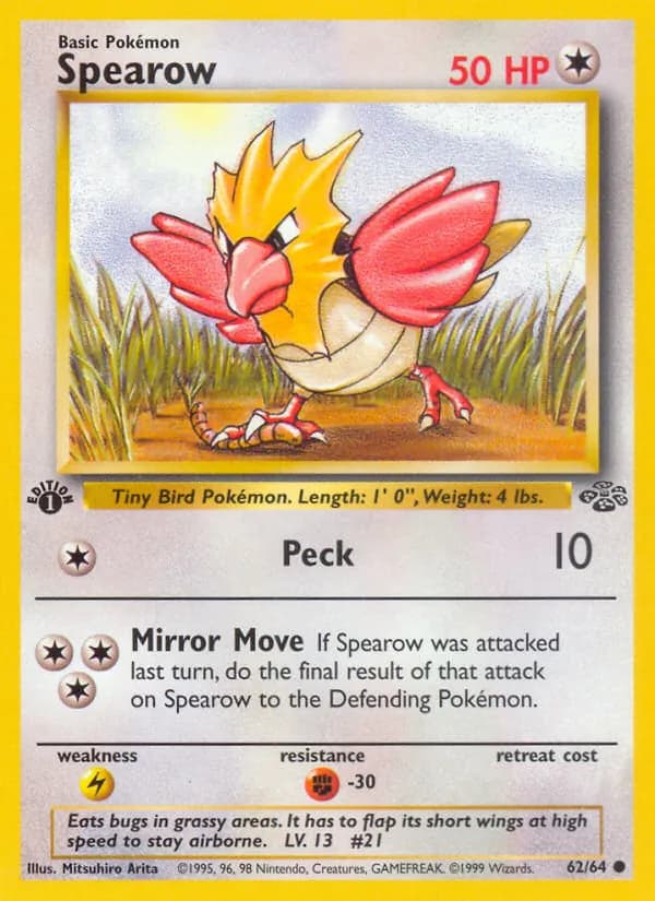 Spearow 62/64, Jungle