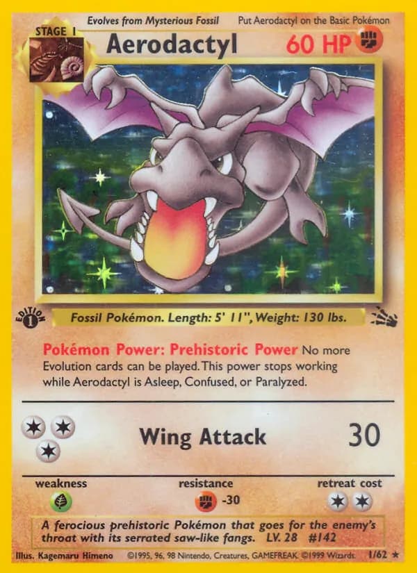 Aerodactyl 1/62, Fossil
