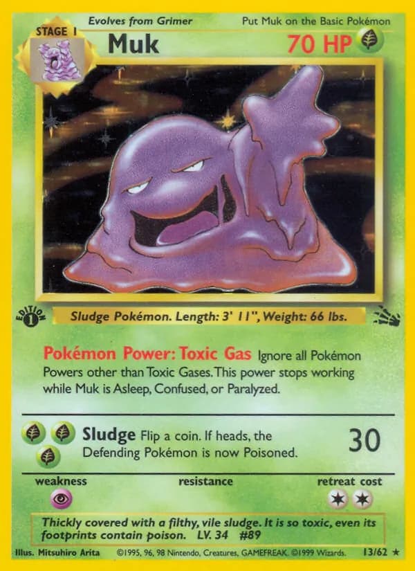 Muk 13/62, Fossil