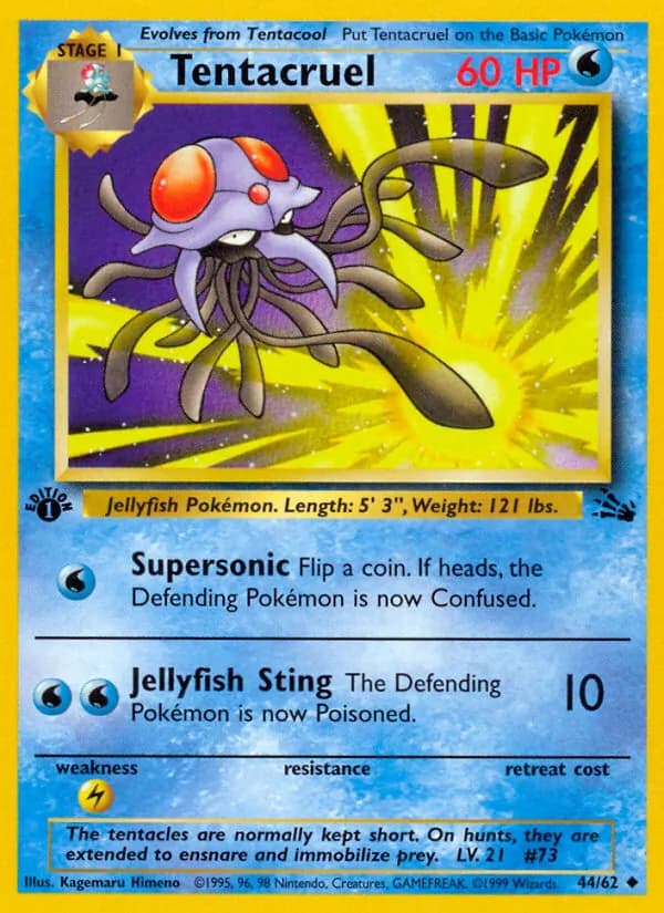 Tentacruel 44/62, Fossil