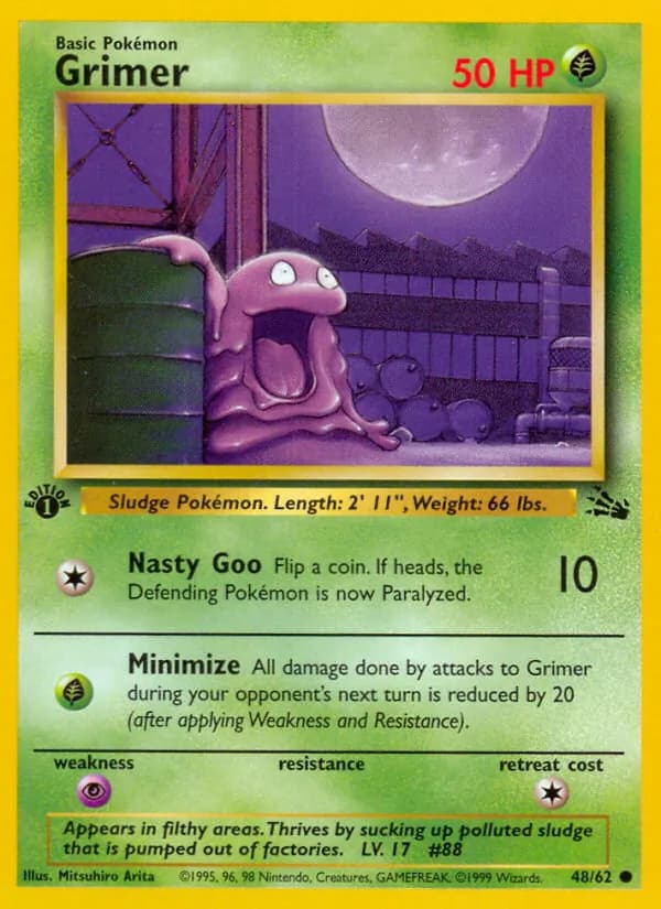 Grimer 48/62, Fossil
