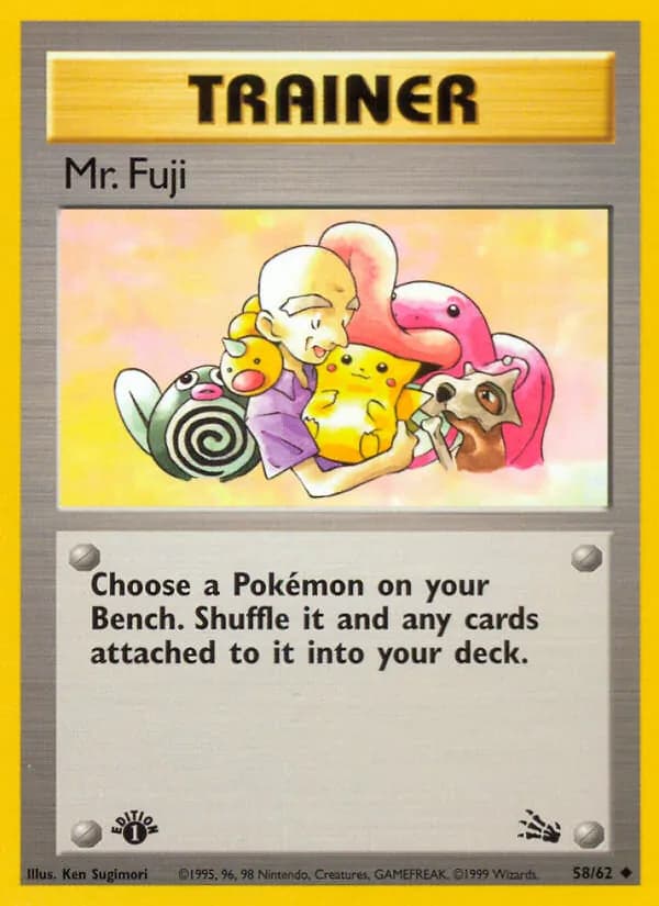 Mr. Fuji 58/62, Fossil