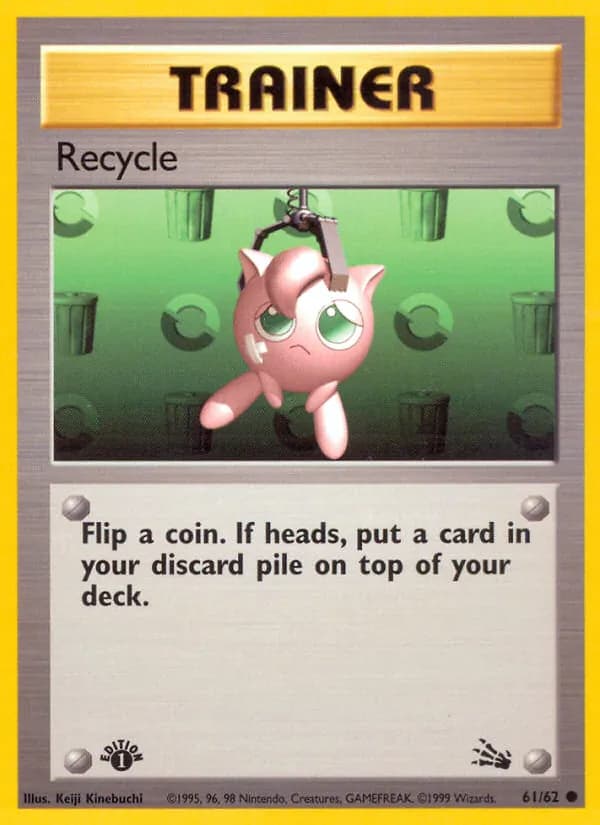 Recycle 61/62, Fossil