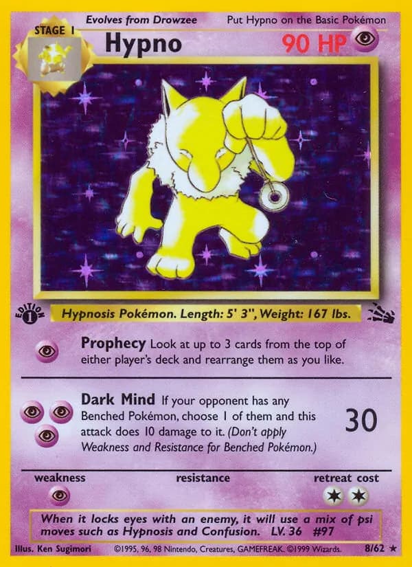 Hypno 8/62, Fossil
