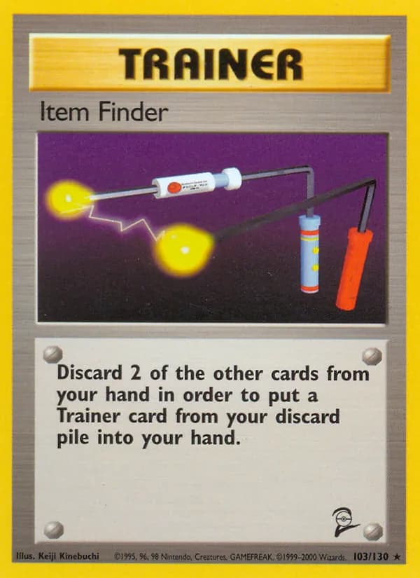 Item Finder 103/130, Base Set 2