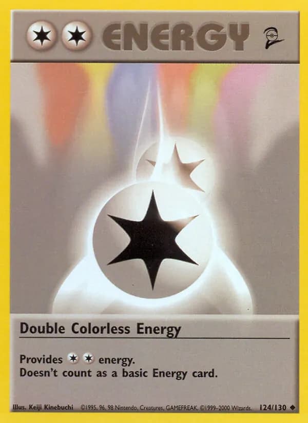 Double Colorless Energy 124/130, Base Set 2
