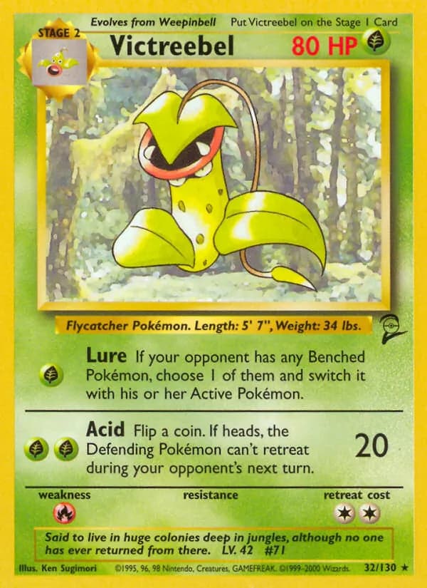 Victreebel 32/130, Base Set 2