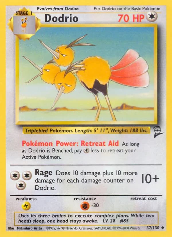 Dodrio 37/130, Base Set 2