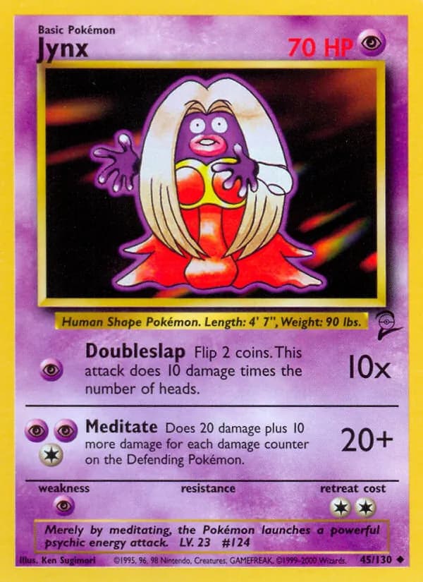 Jynx 45/130, Base Set 2