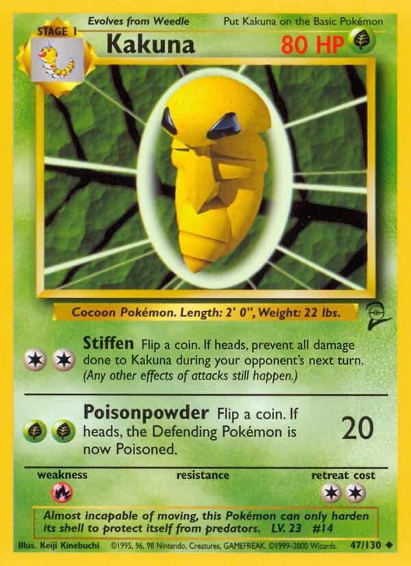 Kakuna 47/130, Base Set 2