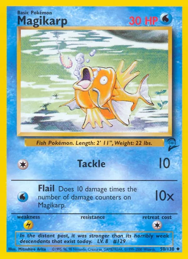 Magikarp 50/130, Base Set 2