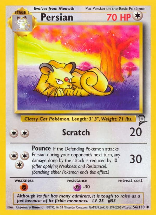 Persian 56/130, Base Set 2