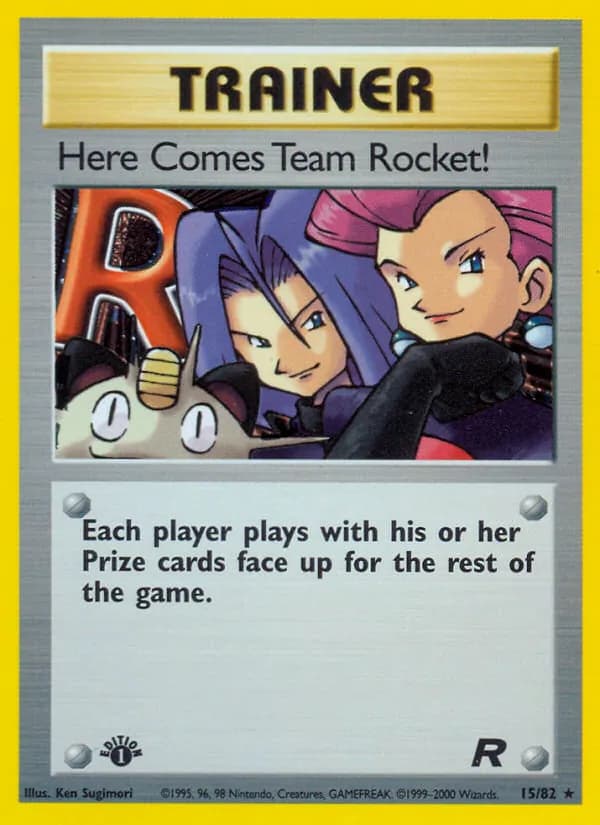 Here Comes Team Rocket! 15/82, Team Rocket
