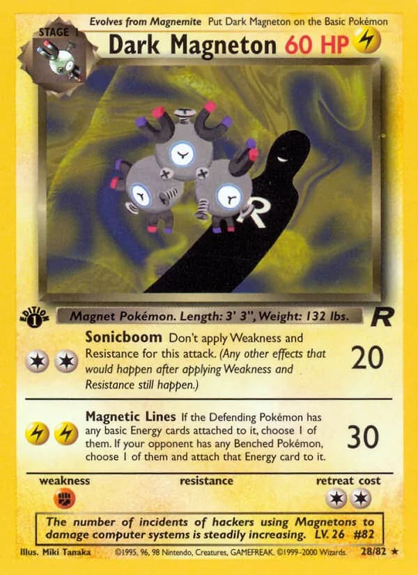 Dark Magneton 28/82, Team Rocket