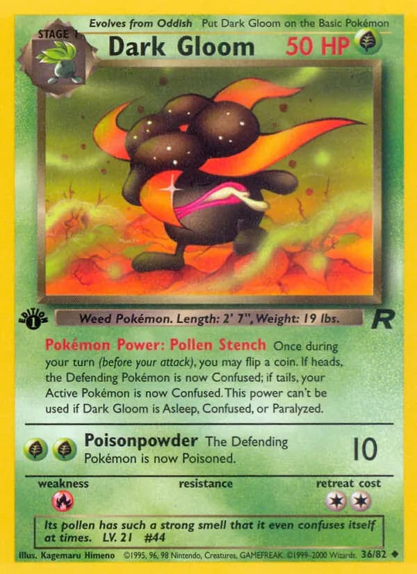 Dark Gloom 36/82, Team Rocket