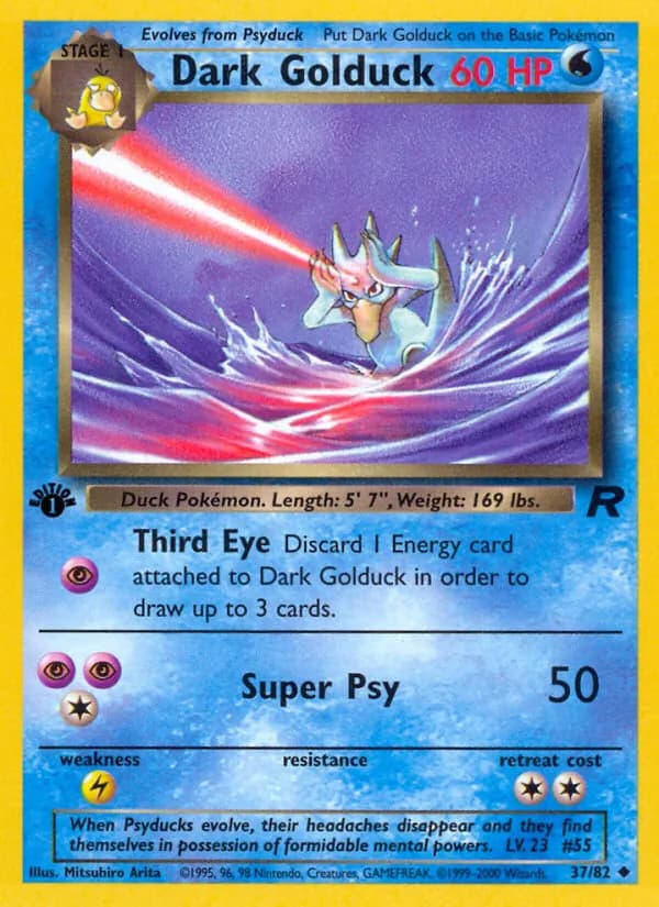 Dark Golduck 37/82, Team Rocket