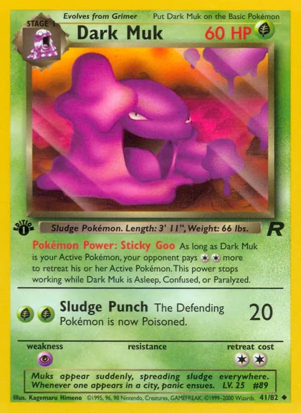 Dark Muk 41/82, Team Rocket
