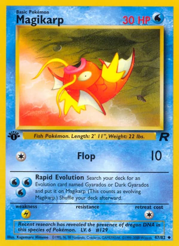 Magikarp 47/82, Team Rocket