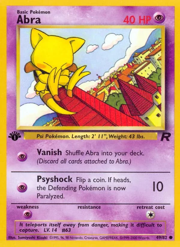 Abra 49/82, Team Rocket