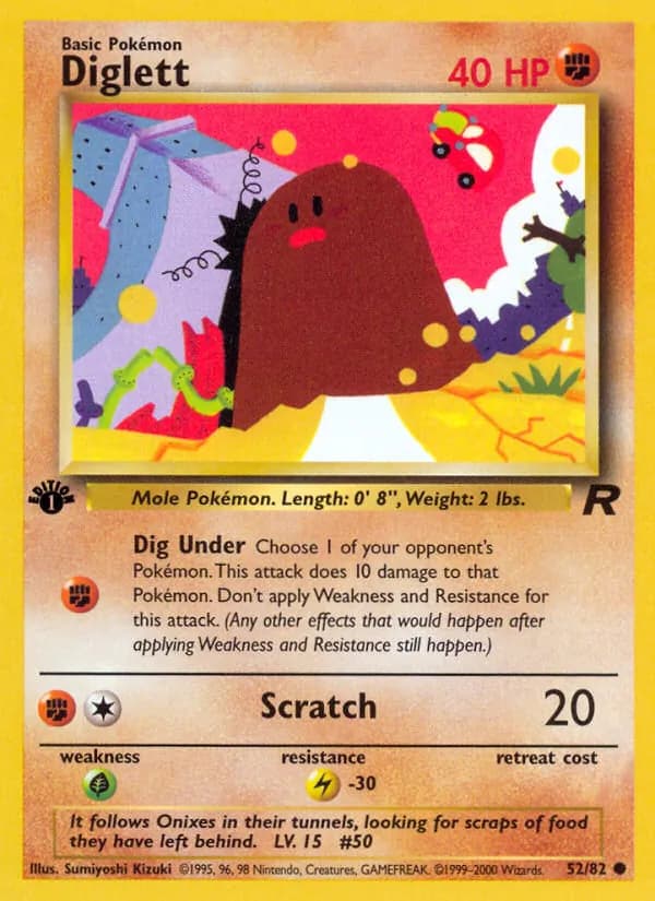 Diglett 52/82, Team Rocket