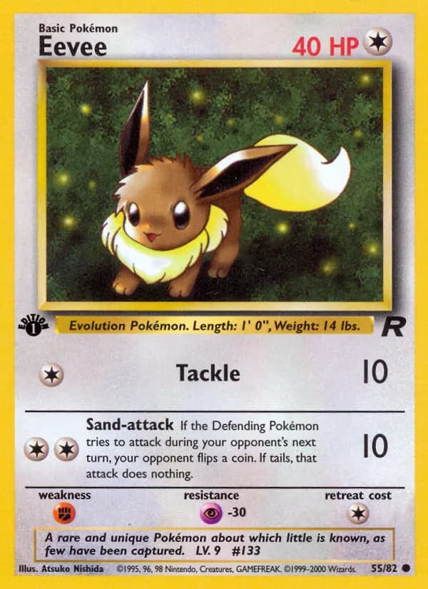 Eevee 55/82, Team Rocket