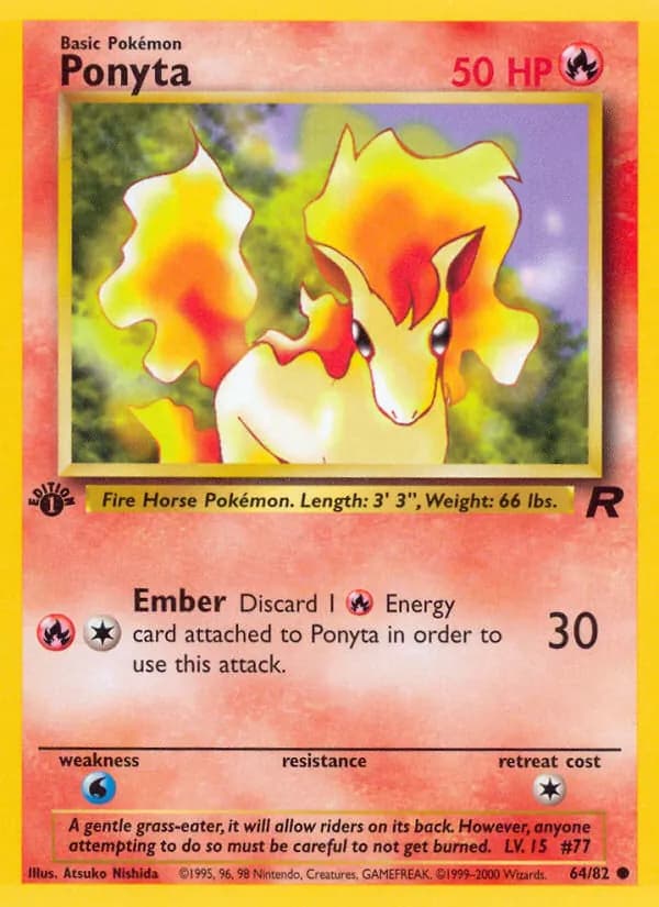 Ponyta 64/82, Team Rocket