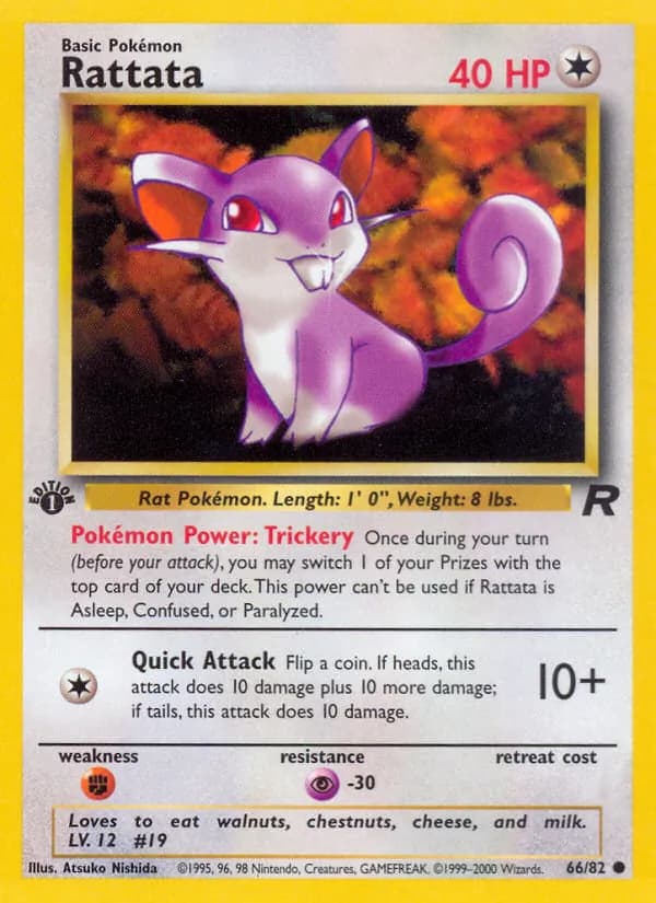 Rattata 66/82, Team Rocket