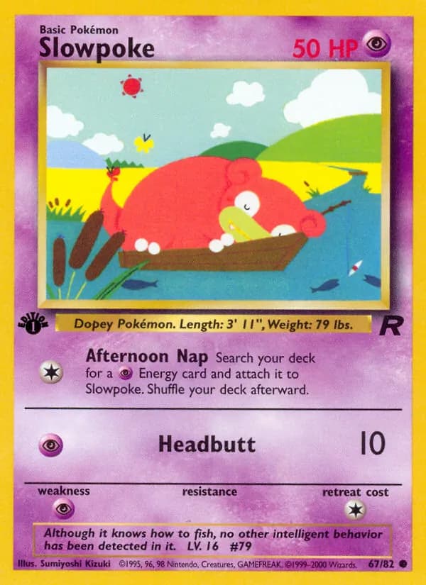 Slowpoke 67/82, Team Rocket
