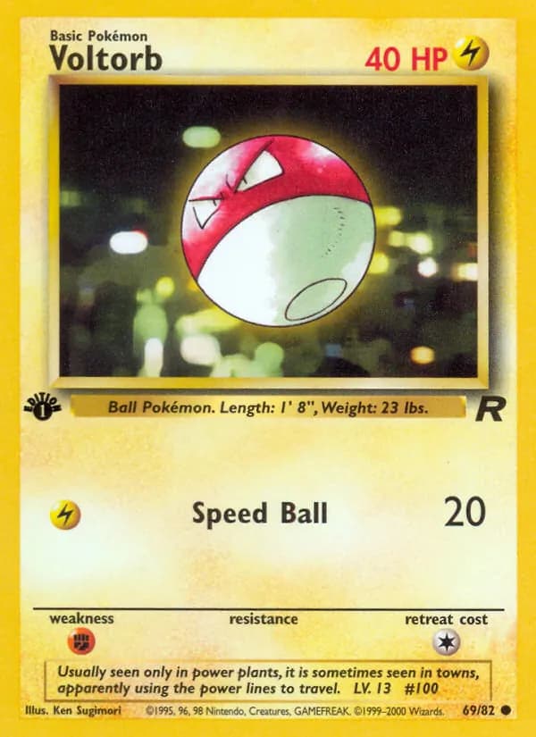 Voltorb 69/82, Team Rocket