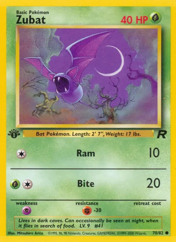 Zubat 70/82, Team Rocket