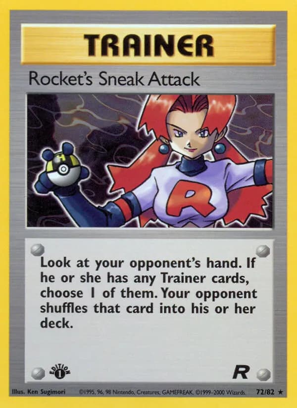 Rocket's Sneak Attack 72/82, Team Rocket