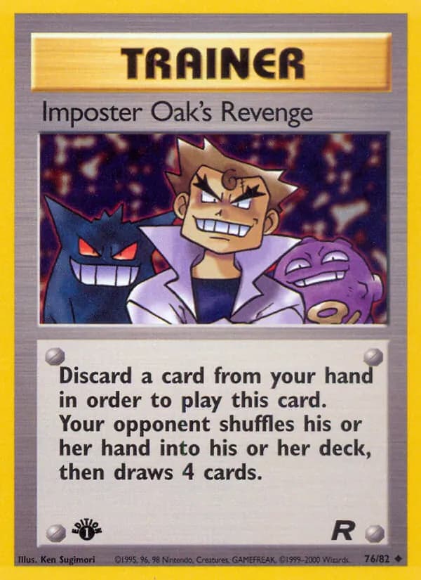 Imposter Oak's Revenge 76/82, Team Rocket